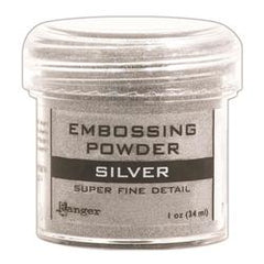 Ranger Super Fine Silver Embossing Powder