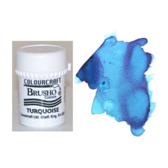 Brusho Colours - Water Colour Powder - Turquoise