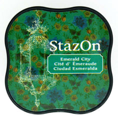 StazOn Midi Ink Pad Emerald City